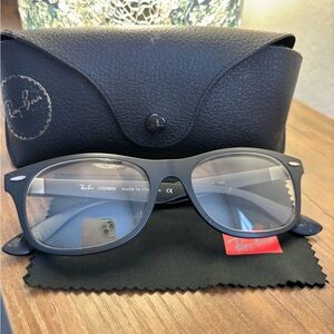 Ray-Ban Matte Black glasses